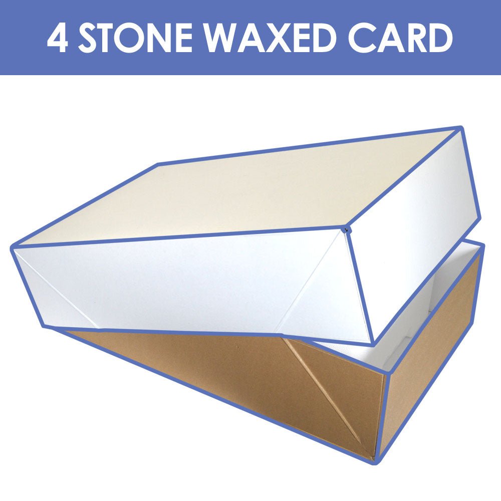 4 Stone Waxed Cardboard Box - JB Packaging