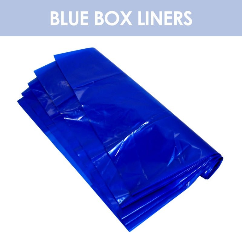 12kg Blue Liners (400 per roll) - JB Packaging