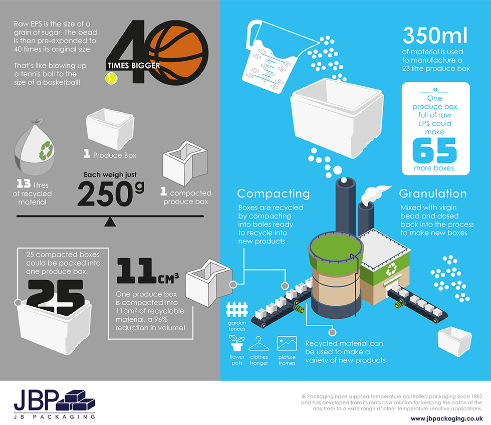 Recycling Polystyrene Infographic